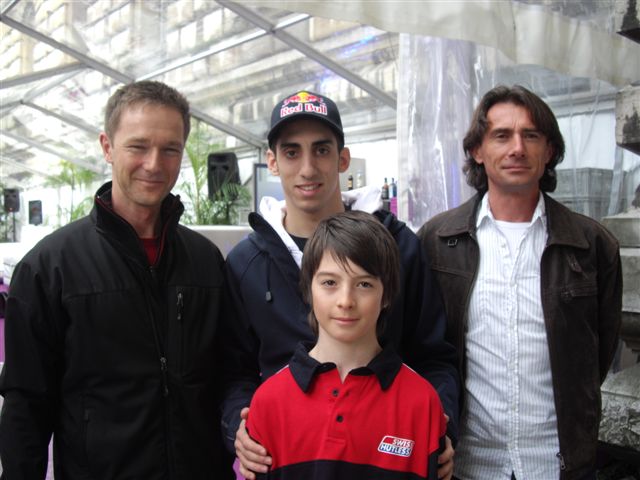 Sébastien Buemi und Alain Valente