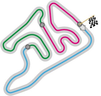 Circuit von Sarno bei Neapel 