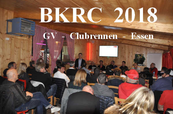 56. Generalversammlung, Clubrennen und Essen 2018