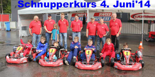 Bilder vom 3. Kartsport Schnupperkurs 2014