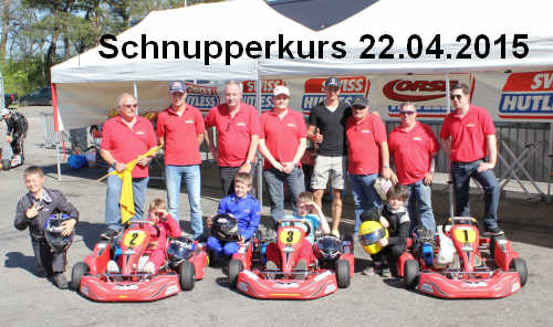 Bilder vom Schnupperkurs 22.04.2015