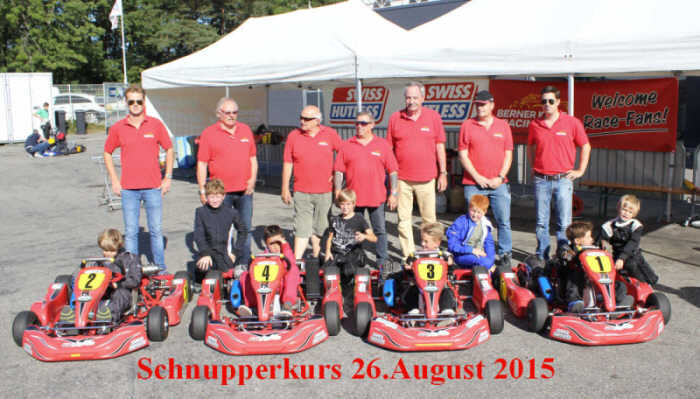 Bilder vom Schnupperkurs 26.08.2015