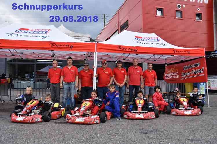 Bilder vom BKRC Schnupperkurs 29. August 2018