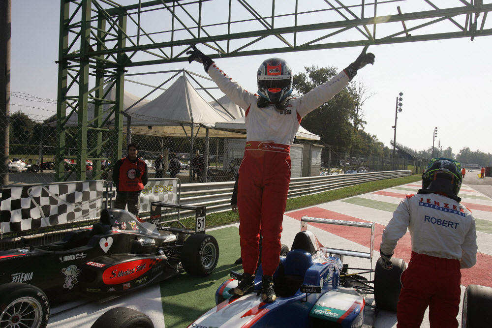 Sieg in Monza 16.10.11 Patric Niederhauser