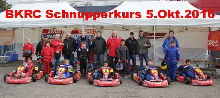 Bilder vom BKRC Schnupperkurs 5.Oktober 2016